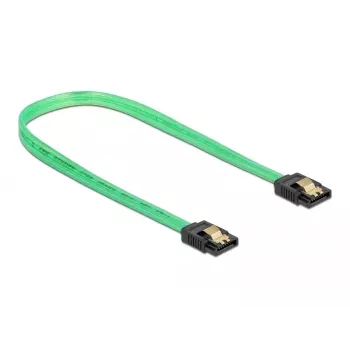 SATA laidas DeLOCK 82069 0,5 m SATA 7 kontaktų žalias