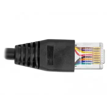 DeLOCK 64161 USB 2.0 Type-A į RS-232 RJ45 serijinis kabelis 2 m juodas