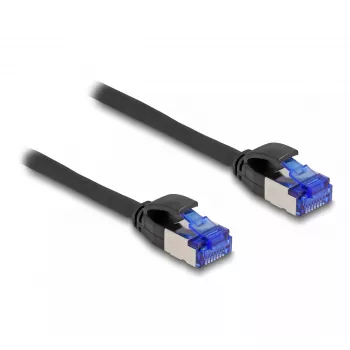 DeLOCK RJ45 Cat.6A 3m juodas tinklo kabelis