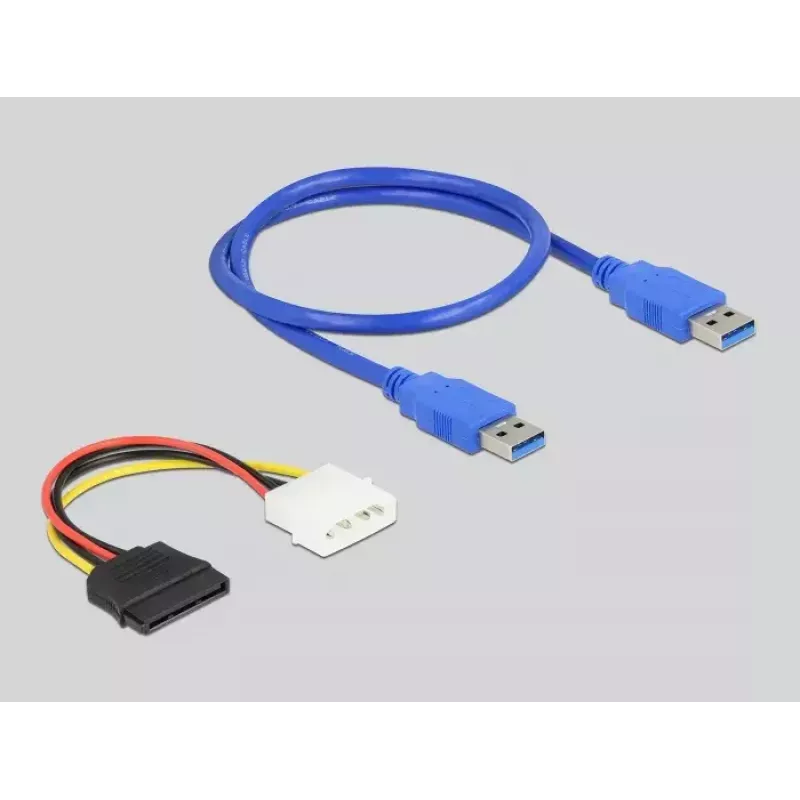 DeLOCK Riser Card PCI Express x1 į PCI 32 bitų lizdą 60 cm kabelis