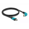 HDMI kabelis DeLOCK 86991 1 m HDMI Type A standartinis juodas mėlynas