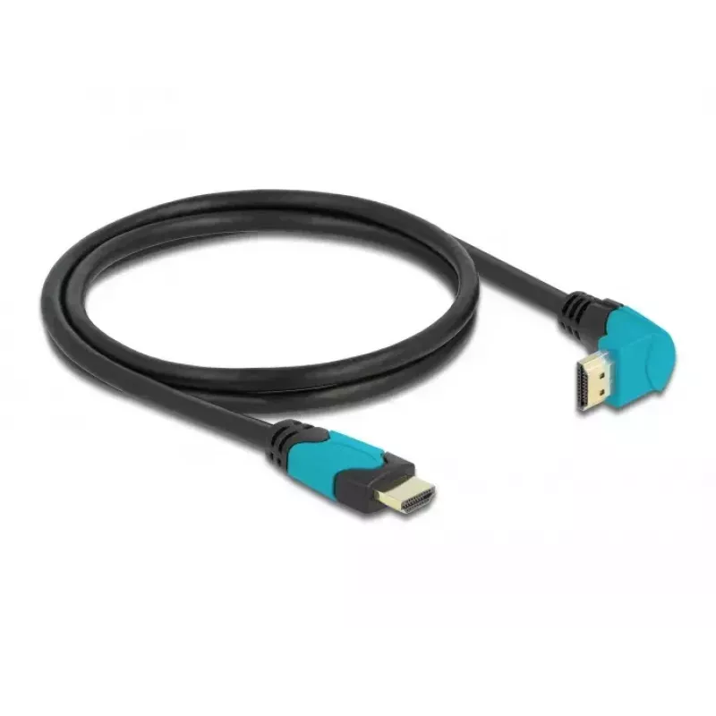 HDMI kabelis DeLOCK 86991 1 m HDMI Type A standartinis juodas mėlynas