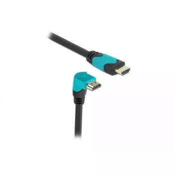 HDMI kabelis DeLOCK 86991 1 m HDMI Type A standartinis juodas mėlynas