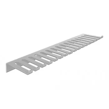 Laikiklis kabeliams ant sienos DELOCK 66887, pilkas, 90 mm x 25 mm x 0,325 m, 1 vnt.