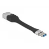 DeLOCK FPC plokščias juostinis kabelis USB Type-A į Gigabit LAN 10/100/1000 Mbps 13 cm