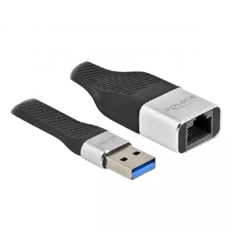 DeLOCK FPC plokščias juostinis kabelis USB Type-A į Gigabit LAN 10/100/1000 Mbps 13 cm