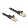 DeLOCK RJ45 tinklo kabelis Cat.6A S/FTP 5m juodas