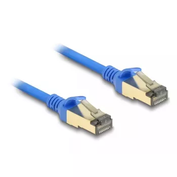 DeLOCK RJ45 tinklo laidas Cat.8.1 F/FTP Slim 3 m mėlynas