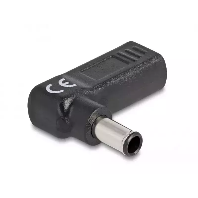 DeLOCK adapteris USB Type-C lizdas į Sony 6,0 x 4,3 mm kištuką 90° kampu