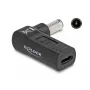DeLOCK adapteris USB Type-C lizdas į Sony 6,0 x 4,3 mm kištuką 90° kampu