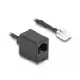 DeLOCK telefono kabelis 3 m Juodas 90064 RJ-11 RJ-45
