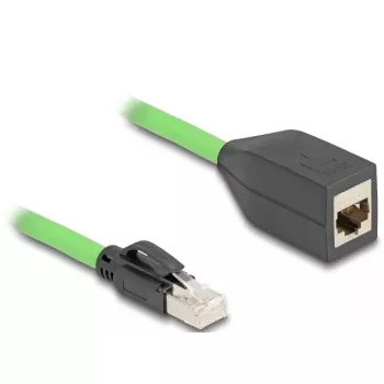 DeLOCK 80880 tinklo kabelis RJ-45 Cat6a 1 m žalias