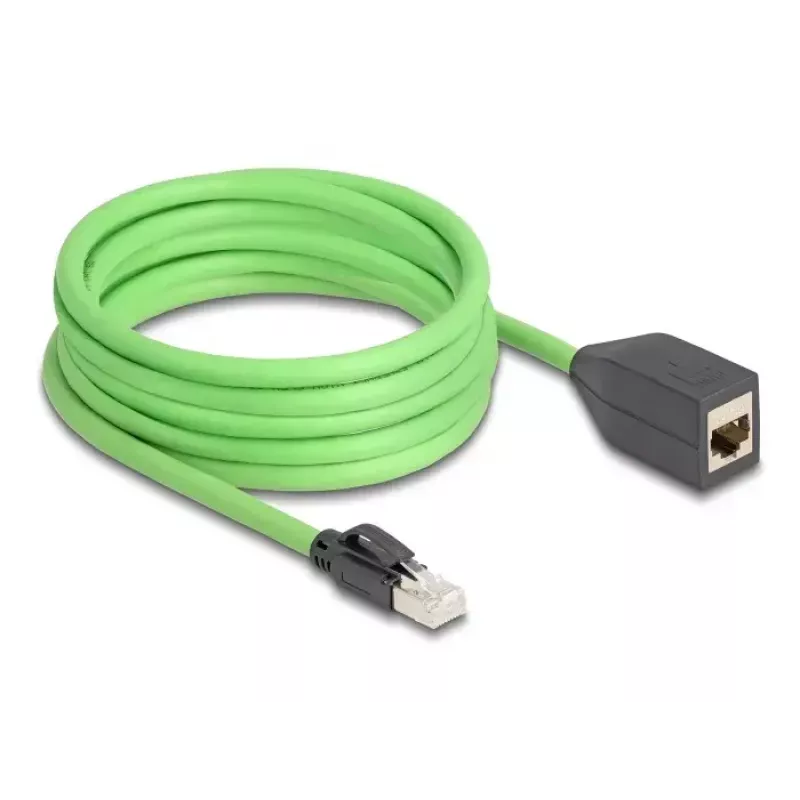 Tinklo kabelis DeLOCK 80882 RJ-45 Cat6a 5m Žalia
