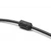 Ferito žiedas su užsegimu DELOCK 80946, juodas, 35 × 19,5 × 18 mm, pakuotė po 2 vnt.