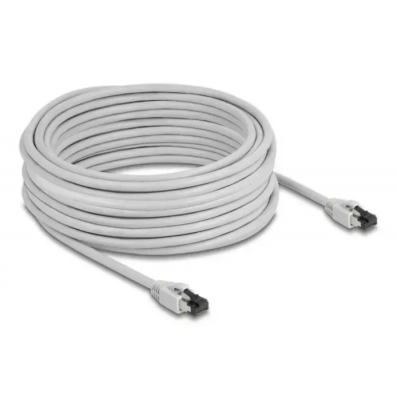 Tinklo kabelis DeLOCK 80565 RJ-45 Cat8.1 15 m Pilka