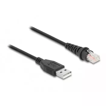 DeLOCK RJ50 į USB 2.0 Type-A kabelis brūkšninių kodų skaitytuvui, 1,5 m