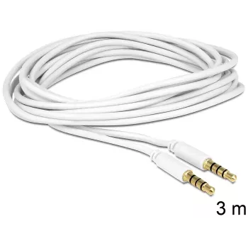 Garso kabelis 3,5 mm DeLOCK 83442 3 m baltas