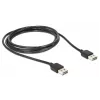 USB laidas DeLOCK 3m USB 2.0 A juodas