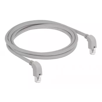 DeLOCK 85878 Tinklo kabelis 2m Cat6a S/FTP Pilka