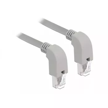 DeLOCK 85878 Tinklo kabelis 2m Cat6a S/FTP Pilka
