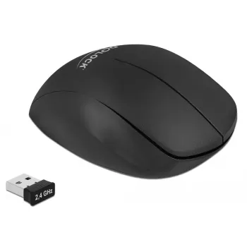 Pelė DeLOCK 12598 Bluetooth USB Type-A vertikali ergonomiška