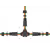 Tiesus elektros laidų jungiklis DELOCK 86919, 85–260 V, juodas, 25 × 114 mm