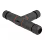 Tiesus elektros laidų jungiklis DELOCK 86919, 85–260 V, juodas, 25 × 114 mm