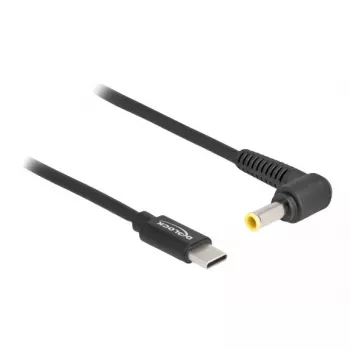 DeLOCK USB Type-C į Samsung 5,5 x 3,0 mm įkrovimo laidas nešiojamam kompiuteriui, 1,5 m, 20 V, 3 A