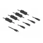 USB Type-C (vyriškas) į 4 x DC 5,5 x 2,1 mm (moteriškas) kabelis DeLOCK 86802