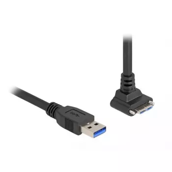 USB laidas DeLOCK 80483 Type-A kištukas į Micro-B kištuką 1 m 5 Gbps juodas