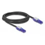 Tinklo kabelis DeLOCK 80927 RJ-45 Cat6 2 m juoda violetinė
