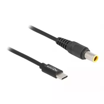 DeLOCK USB Type-C į IBM 7,9 x 5,5 mm įkrovimo laidas nešiojamam kompiuteriui, 1,5 m, 20 V / 3 A