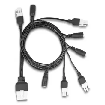 Maitinimo laidas DeLOCK 90173 Juodas 1 m 4 x nuolatinės srovės