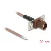 Koaksialinis kabelis DELOCK 90733 RG-316/U 0.2 m su FAKRA F jungtimi