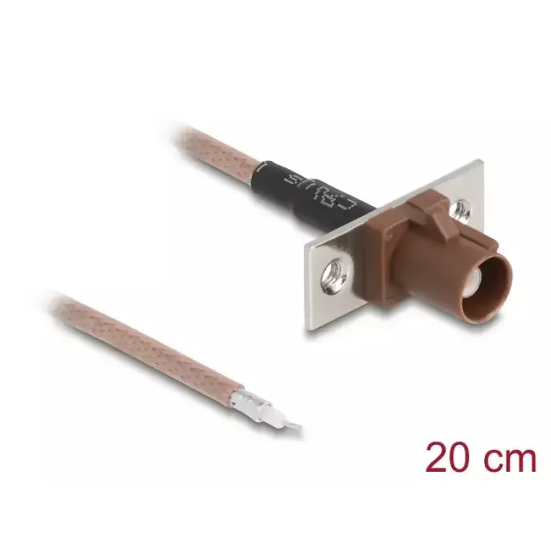 Koaksialinis kabelis DELOCK 90733 RG-316/U 0.2 m su FAKRA F jungtimi