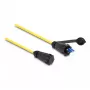 DeLOCK optinis kabelis LC Duplex į LC Duplex 1 m vienmodis IP68