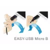 USB laidas DeLOCK 83856 USB 2.0, 2 m, USB A – Micro-USB B, juodas