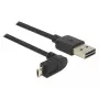 USB laidas DeLOCK 83856 USB 2.0, 2 m, USB A – Micro-USB B, juodas