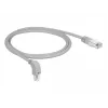 DeLOCK 85874 tinklo kabelis RJ-45 Cat6a 1 m pilkas
