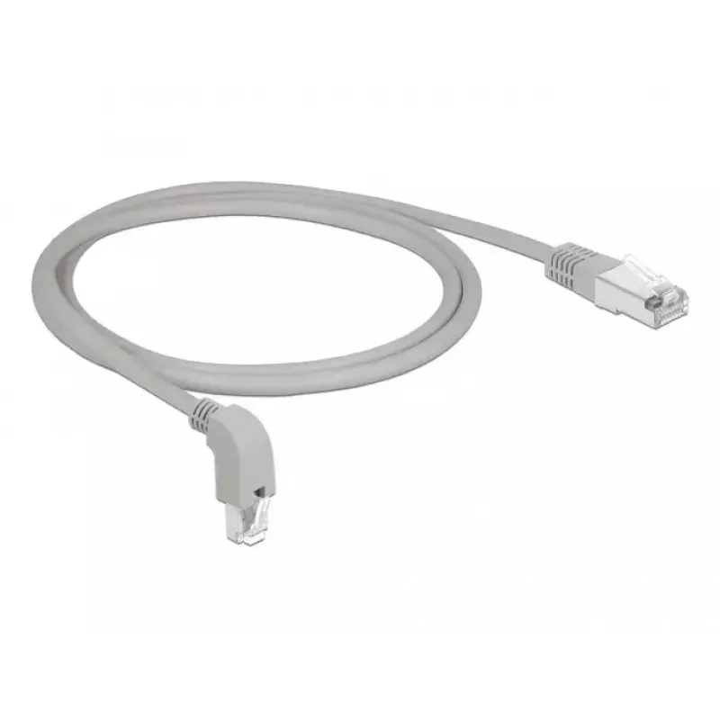 DeLOCK 85874 tinklo kabelis RJ-45 Cat6a 1 m pilkas