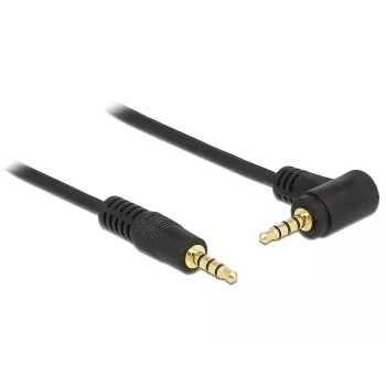 Garso laidas 3,5 mm DeLOCK 84737 1 m juodas