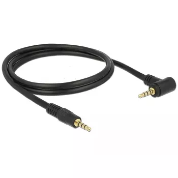 Garso laidas 3,5 mm DeLOCK 84737 1 m juodas