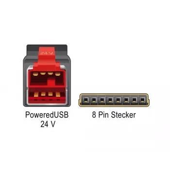 PowerUSB kabelis DeLOCK 85479 3m juodas
