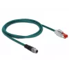 DeLOCK 85425 RJ45 Cat6 tinklo laidas 1 m juodas