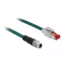 DeLOCK 85425 RJ45 Cat6 tinklo laidas 1 m juodas