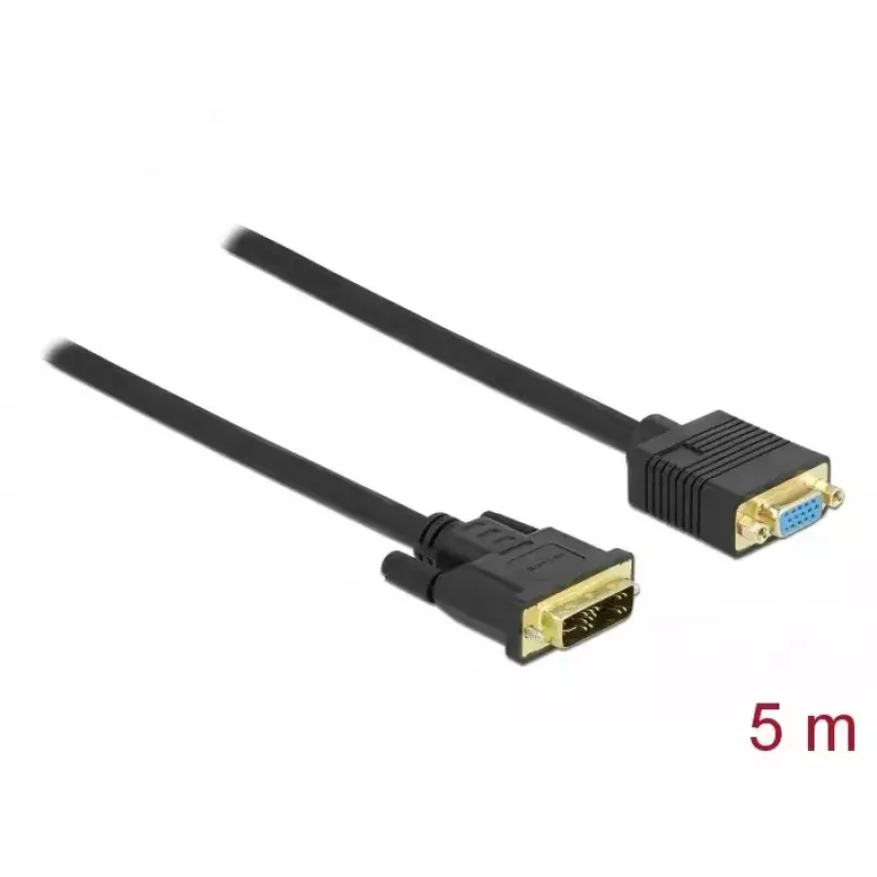 DVI į VGA laidas DeLOCK 86755 5m