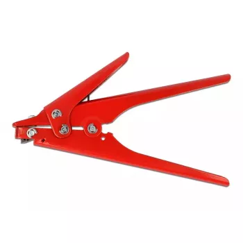 Replės DELOCK 86773 – metalinės, plieninės rankenos, raudonos