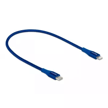 Duomenų ir įkrovimo kabelis DeLOCK USB Type-C į Lightning 0,5 m MFi