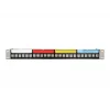 Patch Panel DeLOCK 19 colių 24 prievadų su kabelių tvirtinimo bėgeliu