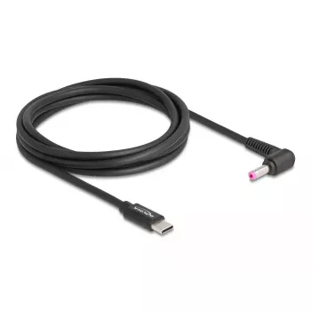 DeLOCK USB Type-C į HP 4,8 x 1,7 mm krovimo laidas, 1,5 m, 20 V